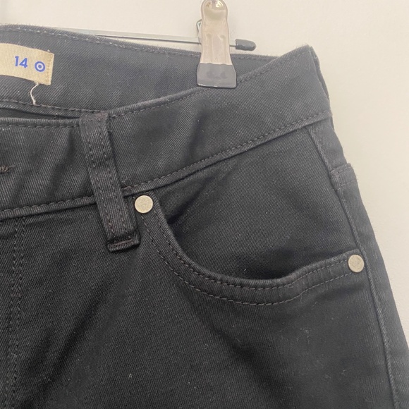 Target 14 Black Skinny Jeans Ankle Length As New - Picture 4 of 6